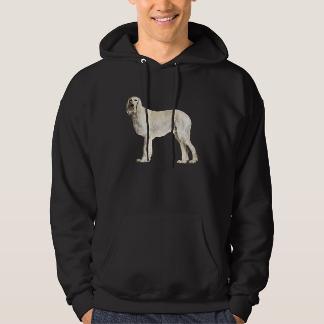 Veste À Capuche Joli saluki (Devant)