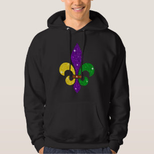 Veste À Capuche Joli symbole Fleur De Lys Mardi Gras Femmes Hommes