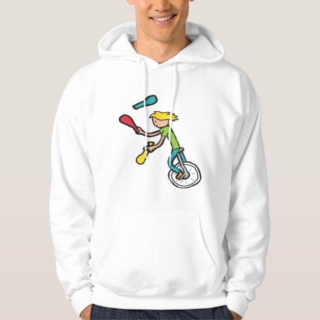 Veste À Capuche Jongleur monocycliste (Devant)