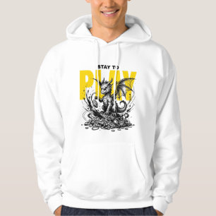 Veste À Capuche JOUER Dragon Conception Graphique Fantastique Mi
