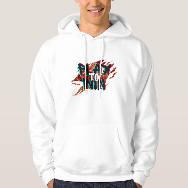 Veste À Capuche jouer pour gagner (Devant)