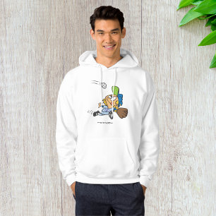 Veste À Capuche Joueur de baseball attrapant une balle en plein pl