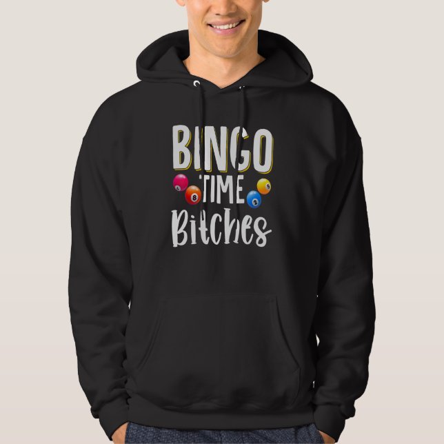 Veste À Capuche Joueur de basket Lucky Bingo (Devant)