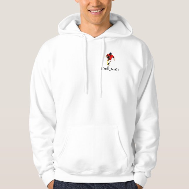 Veste À Capuche Joueur de football (Devant)