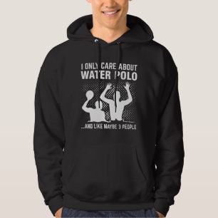 Veste À Capuche Joueur du Water Polo  Idée-cadeau de l'équipe de s