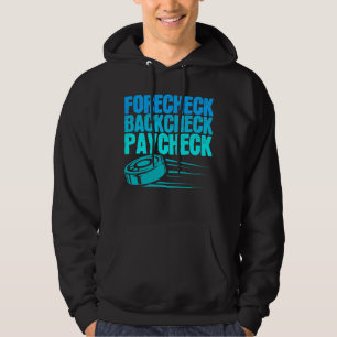 Veste À Capuche Joueur Paycheck du Forecheck de hockey sur glace