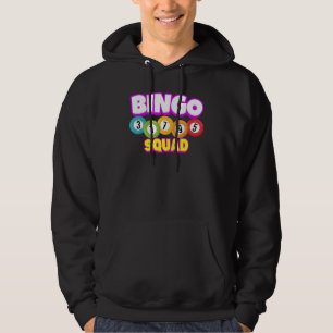 Veste À Capuche Joueuse de l'équipe de bingo Lucky Bingo Luck Femm
