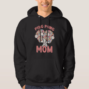 Veste À Capuche Joueuse de tennis de table mère ping pong maman te