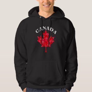 Veste À Capuche Jour de la fierté canadienne Feuille d'érable Cana