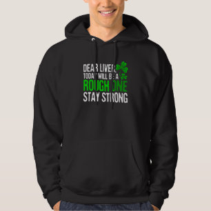 Veste À Capuche Jour de la Saint Patrick drôle Chemise Cher foie r