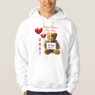 Veste À Capuche Jour de Valentines heureux Leigha