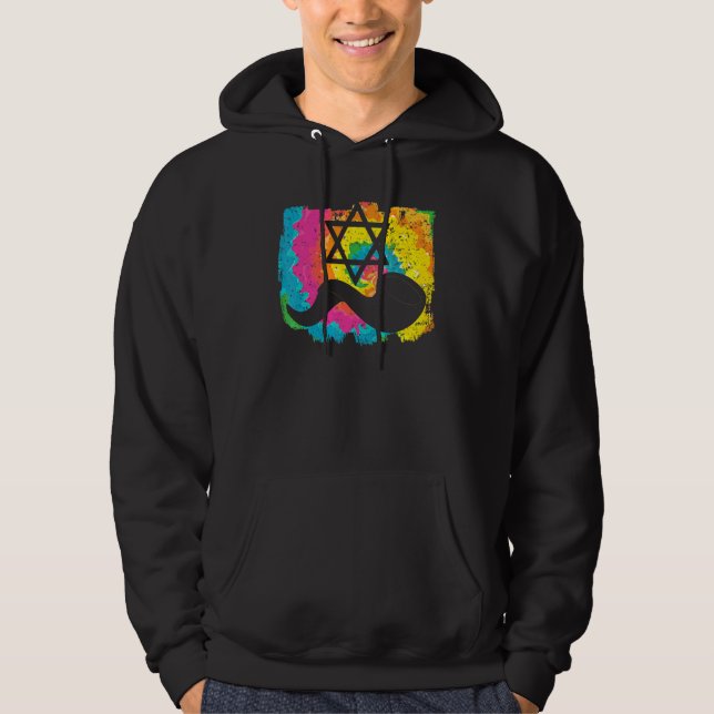 Veste À Capuche Jour saint Jérusalem judaïsme juif Yom Kippur (Devant)