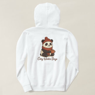 Veste À Capuche Journées d'hiver cosy