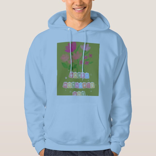Veste À Capuche Joyeuse fête des mères  (Devant)