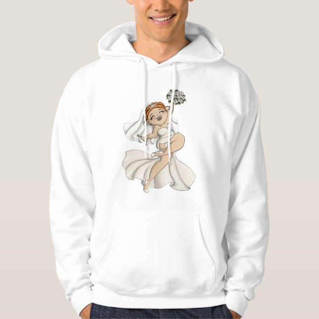 Veste À Capuche Joyeuse mariée 03 (Devant)