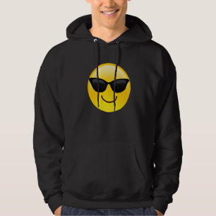 Veste À Capuche Joyeuses lunettes de soleil visage Smile Cool Shad