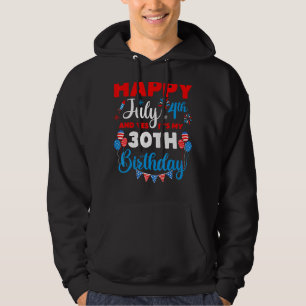 Veste À Capuche Joyeux 4 juillet Et oui c'est mon 30e anniversaire