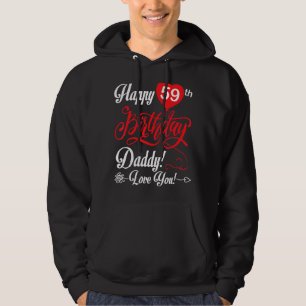 Veste À Capuche Joyeux 59e anniversaire Papa Papa Papa Père 59 ans