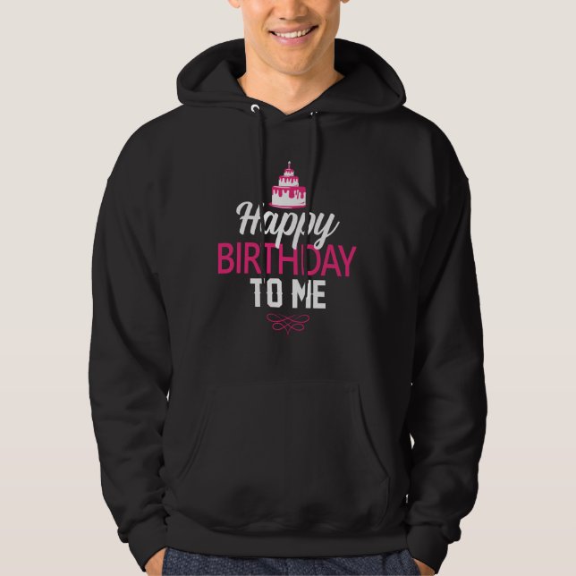 Veste À Capuche Joyeux Anniversaire Présent Fille Amour Fête Idée  (Devant)