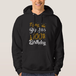 Veste À Capuche Joyeux c'est My BIG SIS 100e anniversaire 1925 100