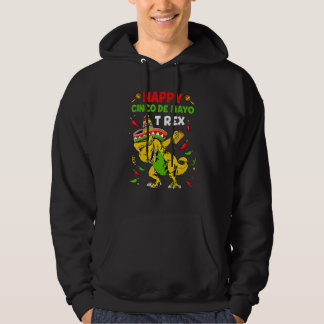 Veste À Capuche Joyeux Cinco De Mayo T Rex Dinosaur Taco Fiesta Pa