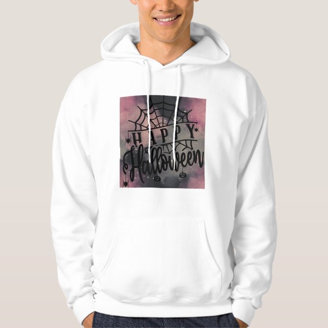 Veste À Capuche Joyeux Halloween (Devant)