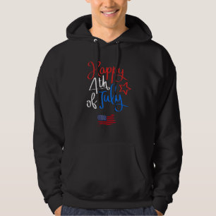 Veste À Capuche Joyeux Jour de l'Indépendance Cool Patriotique