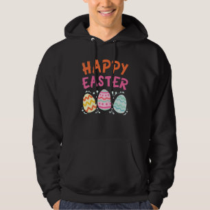 Veste À Capuche Joyeux jour de Pâques mignonne chasse aux oeufs co