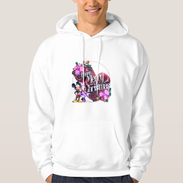 Veste À Capuche Joyeux Noël  (Devant)