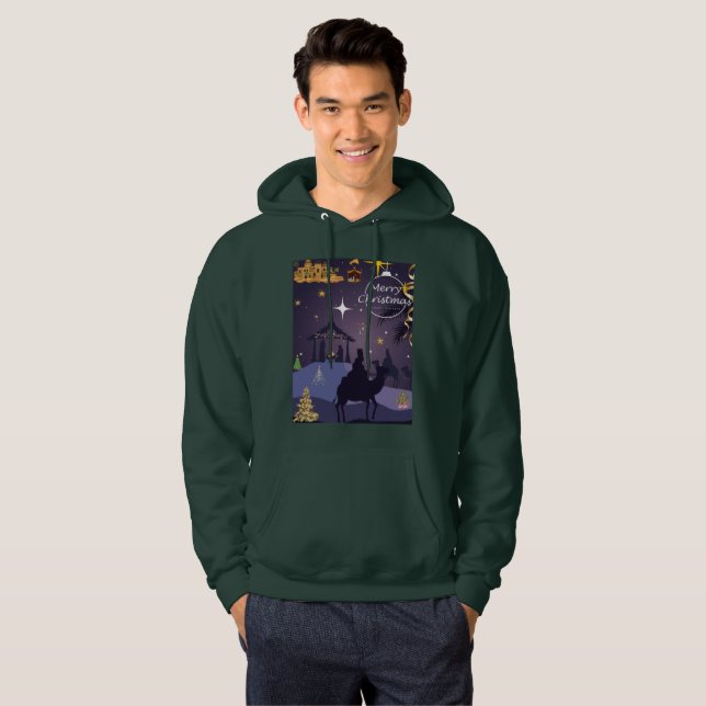 Veste À Capuche Joyeux Noël (Devant entier)