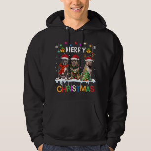 Veste À Capuche Joyeux Noël American Bully Père Noël Christmas Tre