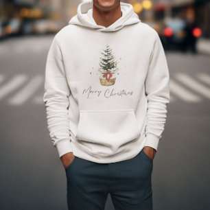 Veste À Capuche Joyeux Noël, Arbre de Noël