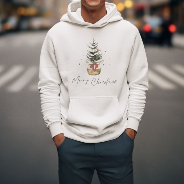 Veste À Capuche Joyeux Noël, Arbre de Noël (Créateur téléchargé)