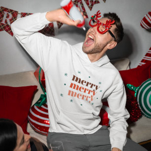 Veste À Capuche Joyeux Noël, Groovy Noël