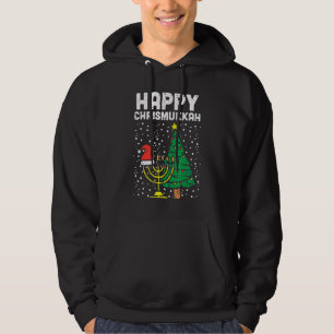 Veste À Capuche Joyeux Noël juif Christmukkah Hanoukka Chanu