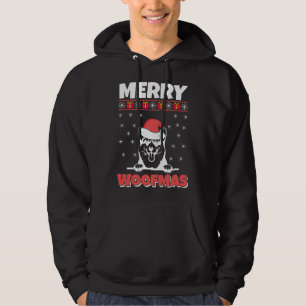 Veste À Capuche Joyeux Noël Pomeranien