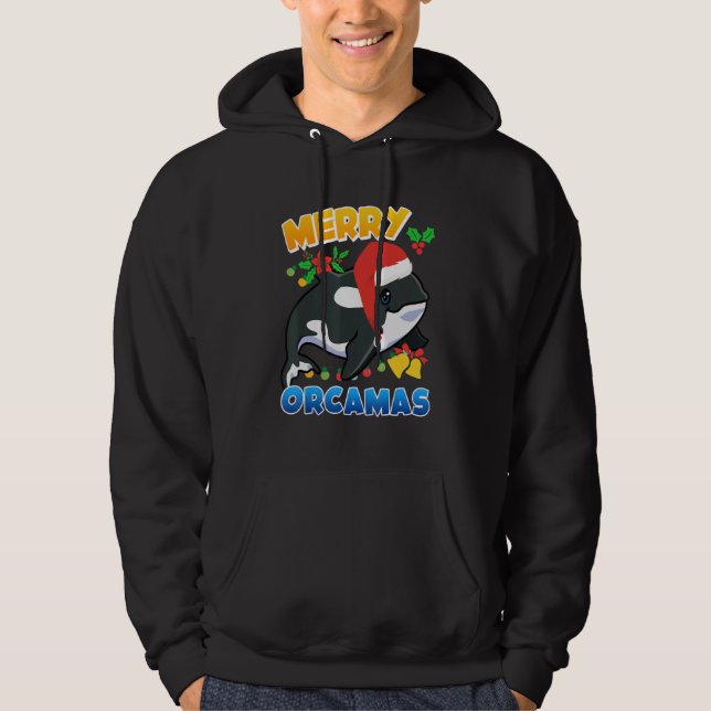 Veste À Capuche Joyeux Orcamas Orca Whale (Devant)