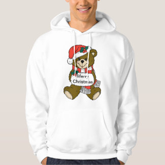 Veste À Capuche Joyeux Ours de Noël