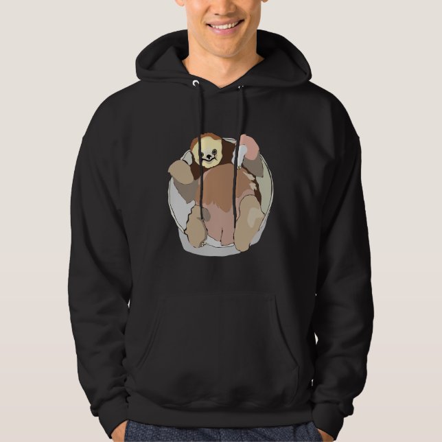 Veste À Capuche Joyeux Parfum Relaxant Convient (Devant)