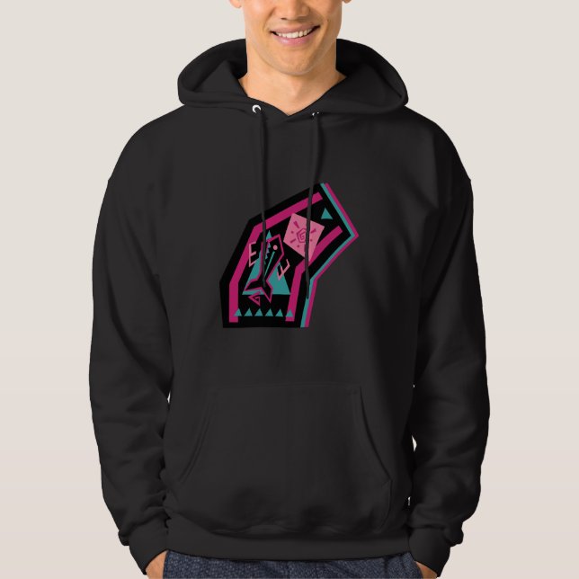 Veste À Capuche Joyeux poisson bondissant (Devant)