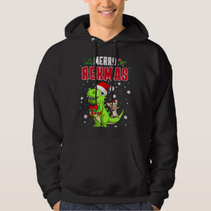 Veste À Capuche Joyeux Rexmas Rex Xmas Dabbing Chihuahua Dino Todd