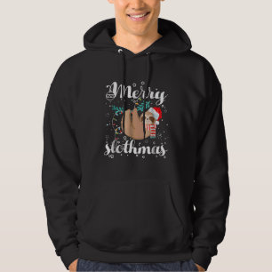 Veste À Capuche Joyeux Slothmas T Pyjama De Noël Pour Sloth T