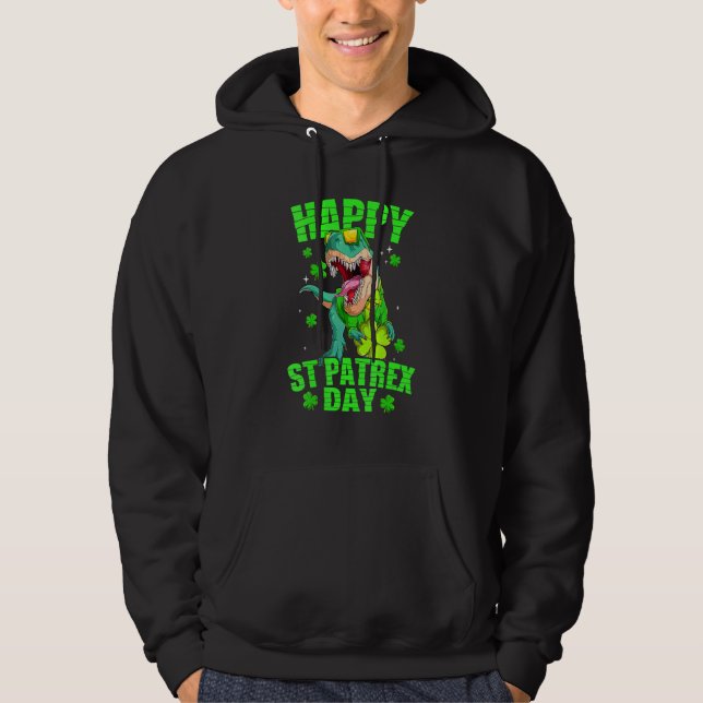 Veste À Capuche Joyeux St Patrex Day Funny St Patrick Day Cute T R (Devant)