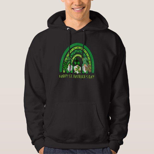 Veste À Capuche Joyeux St Patrick S Day Funny Saint Patrick Irish  (Devant)