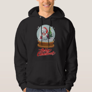 Veste À Capuche Joyeux Sweer de Noël pour hommes femmes Pitbull en