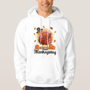 Veste À Capuche Joyeux Thanksgiving 