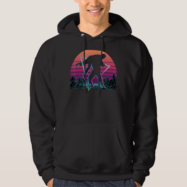 Veste À Capuche Ju Jitsu Retro (Devant)