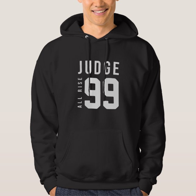 Veste À Capuche Jugez Tous Debout 99 (Devant)