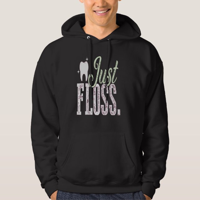 Veste À Capuche Jus Floss Dentis Dental (Devant)