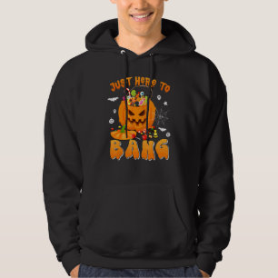 Veste À Capuche Juste ici pour baiser Restez effrayant Halloween